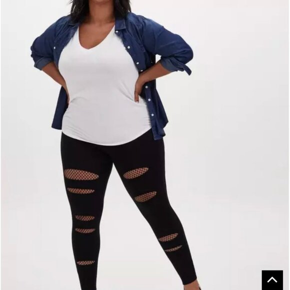 Full Length Signature Waist Split Legging - Picture 1 of 5